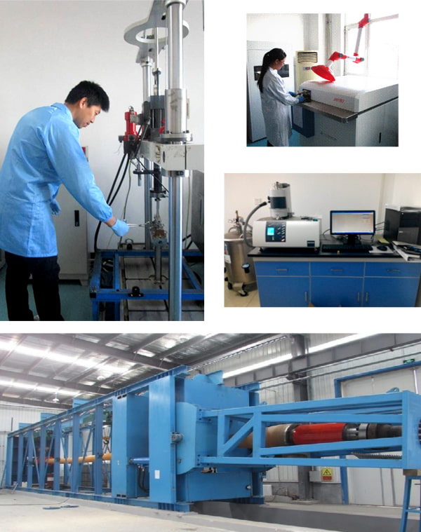  - прототипная лаборатория: более 100 комплектов оборудования для проверки и испытания сложных труб и готовой продукции.-2